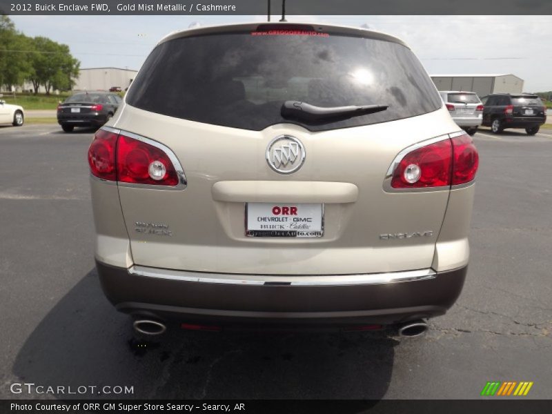 Gold Mist Metallic / Cashmere 2012 Buick Enclave FWD
