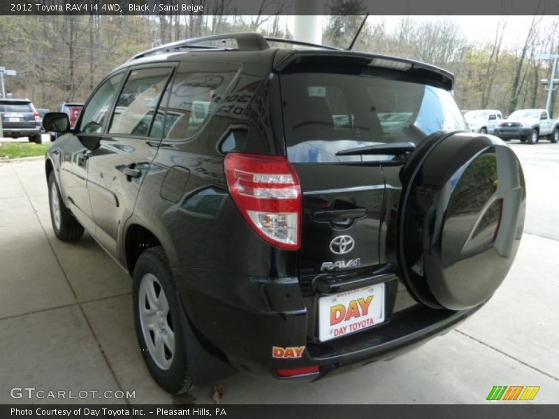 Black / Sand Beige 2012 Toyota RAV4 I4 4WD