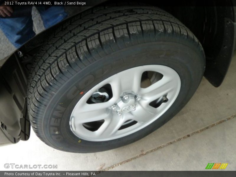 Black / Sand Beige 2012 Toyota RAV4 I4 4WD