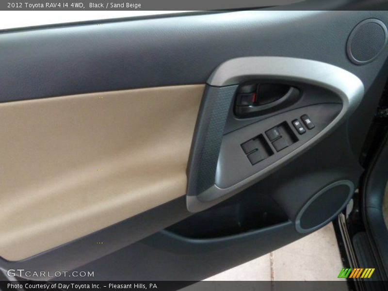 Black / Sand Beige 2012 Toyota RAV4 I4 4WD