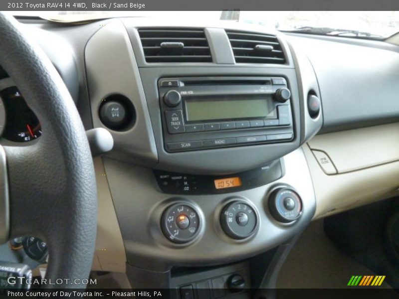 Black / Sand Beige 2012 Toyota RAV4 I4 4WD