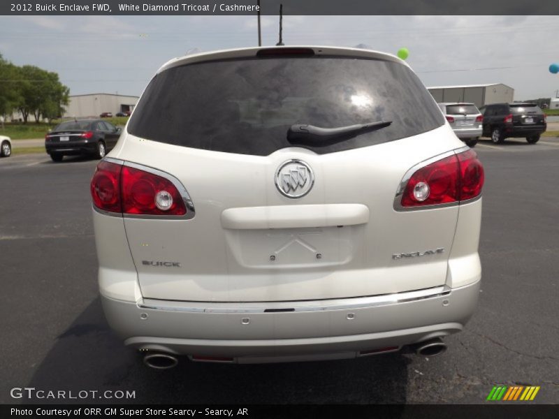 White Diamond Tricoat / Cashmere 2012 Buick Enclave FWD