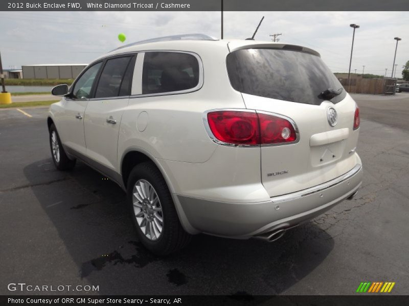 White Diamond Tricoat / Cashmere 2012 Buick Enclave FWD