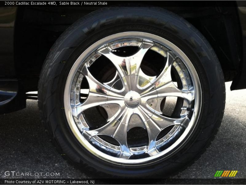 Sable Black / Neutral Shale 2000 Cadillac Escalade 4WD