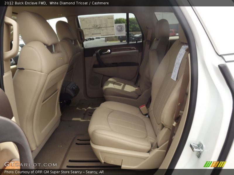 White Diamond Tricoat / Cashmere 2012 Buick Enclave FWD