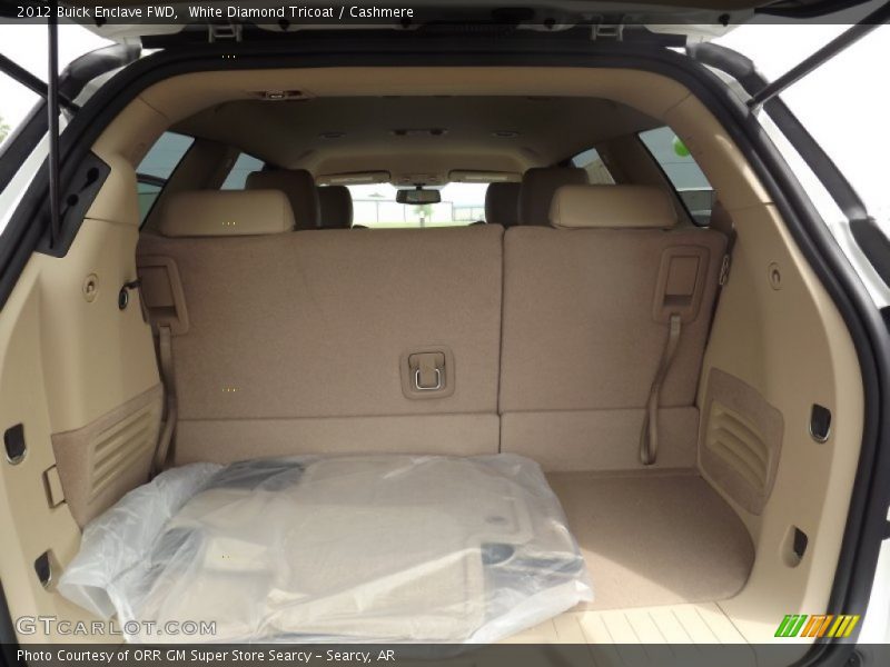 White Diamond Tricoat / Cashmere 2012 Buick Enclave FWD