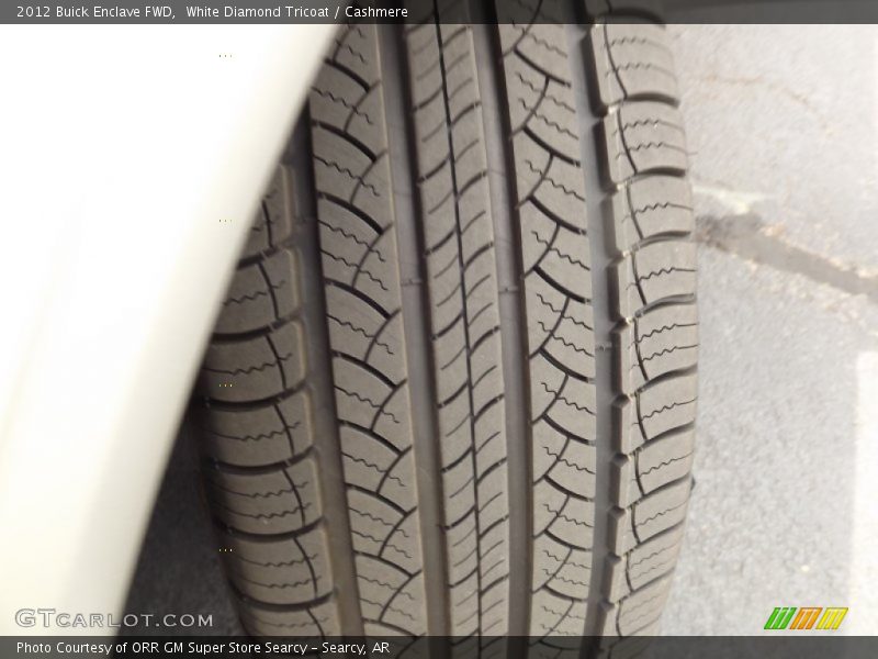 White Diamond Tricoat / Cashmere 2012 Buick Enclave FWD