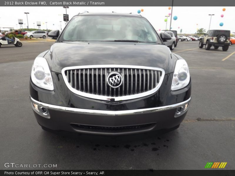 Carbon Black Metallic / Titanium 2012 Buick Enclave FWD