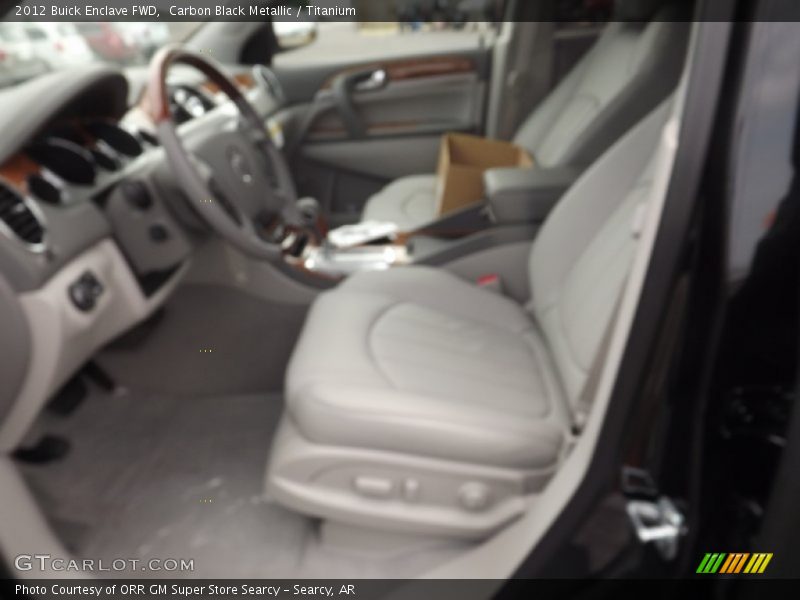 Carbon Black Metallic / Titanium 2012 Buick Enclave FWD