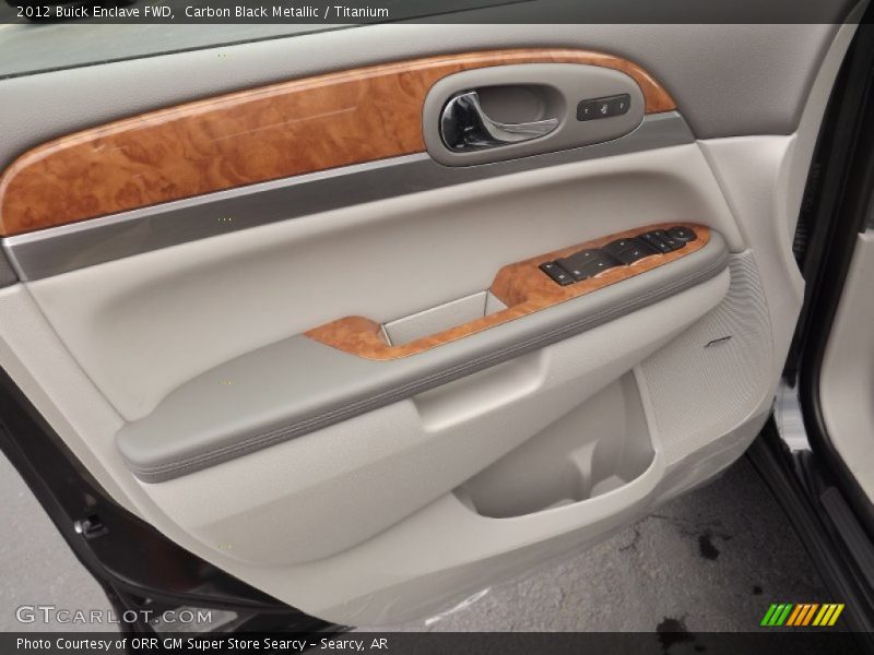 Carbon Black Metallic / Titanium 2012 Buick Enclave FWD