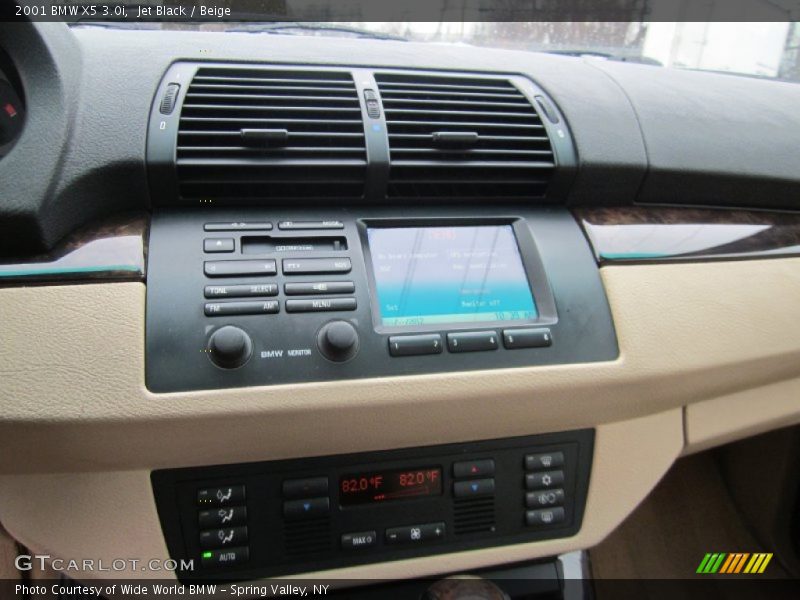 Jet Black / Beige 2001 BMW X5 3.0i