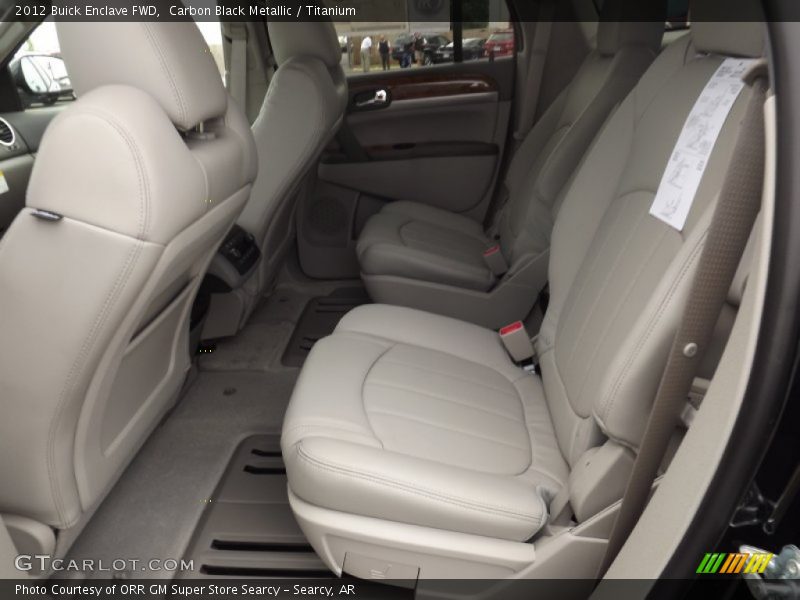 Carbon Black Metallic / Titanium 2012 Buick Enclave FWD