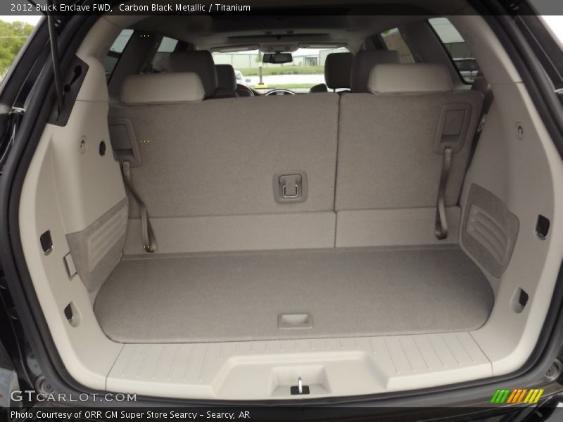 Carbon Black Metallic / Titanium 2012 Buick Enclave FWD