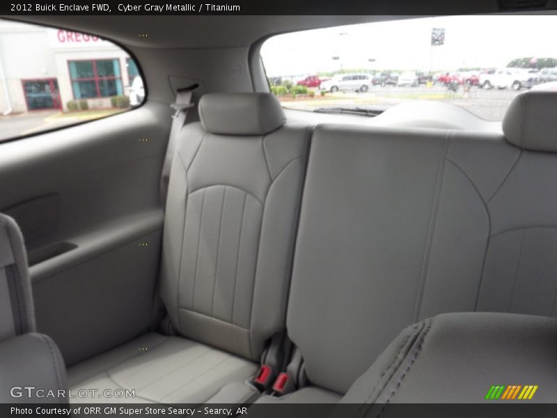Cyber Gray Metallic / Titanium 2012 Buick Enclave FWD