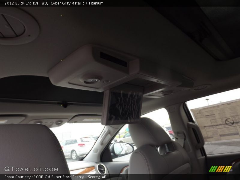 Cyber Gray Metallic / Titanium 2012 Buick Enclave FWD