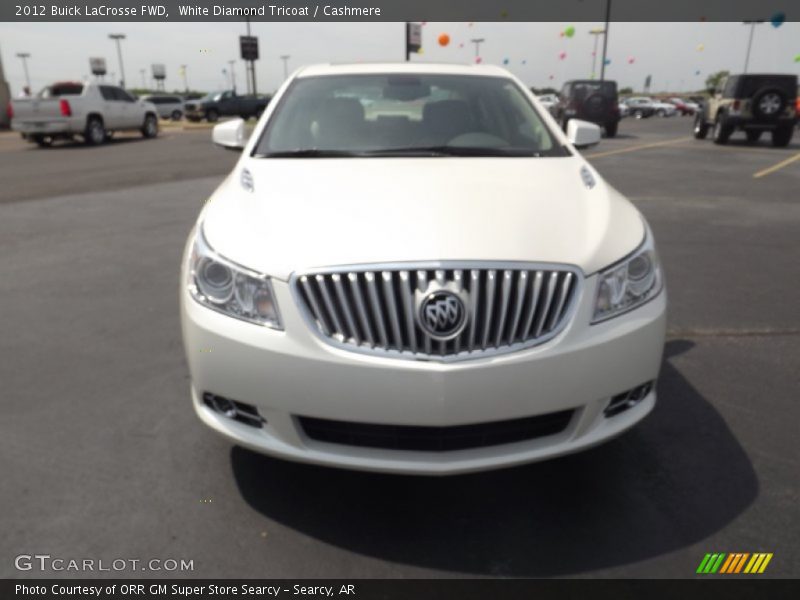 White Diamond Tricoat / Cashmere 2012 Buick LaCrosse FWD