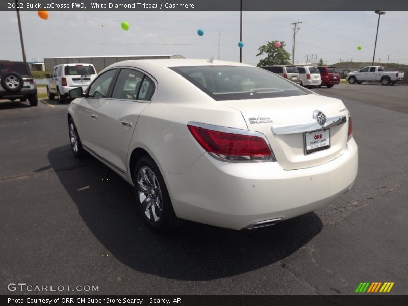 White Diamond Tricoat / Cashmere 2012 Buick LaCrosse FWD