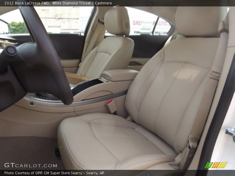 White Diamond Tricoat / Cashmere 2012 Buick LaCrosse FWD