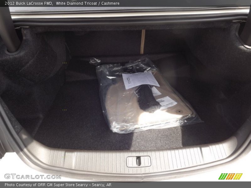 White Diamond Tricoat / Cashmere 2012 Buick LaCrosse FWD