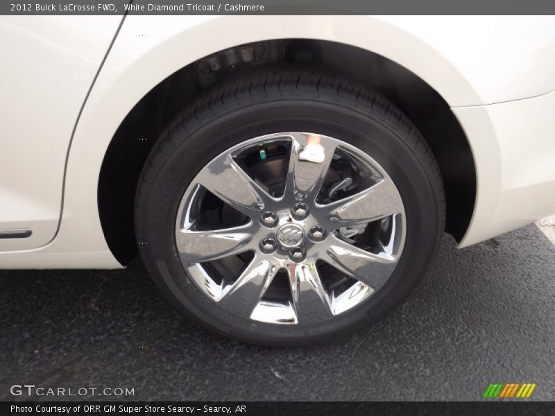 White Diamond Tricoat / Cashmere 2012 Buick LaCrosse FWD