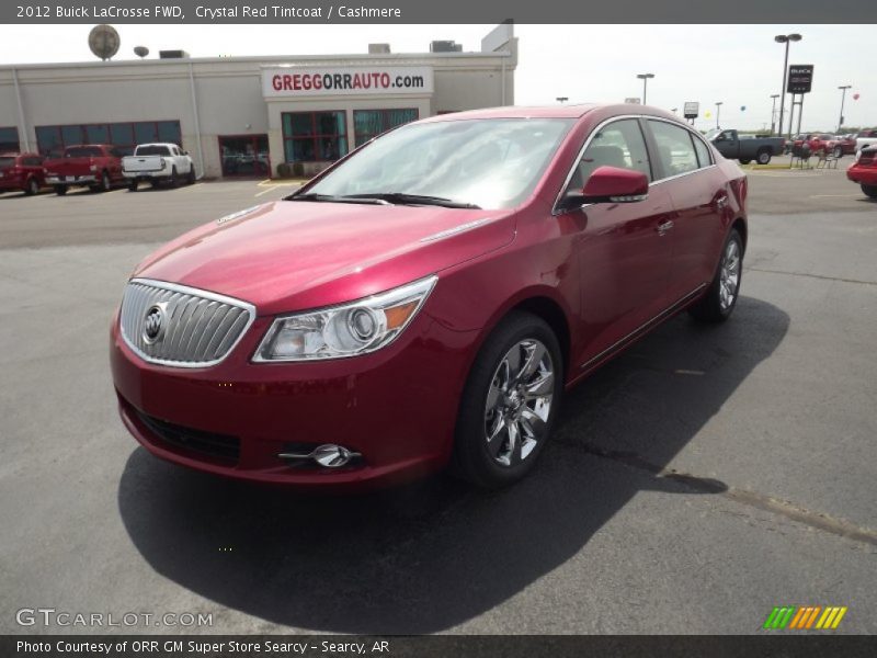 Crystal Red Tintcoat / Cashmere 2012 Buick LaCrosse FWD