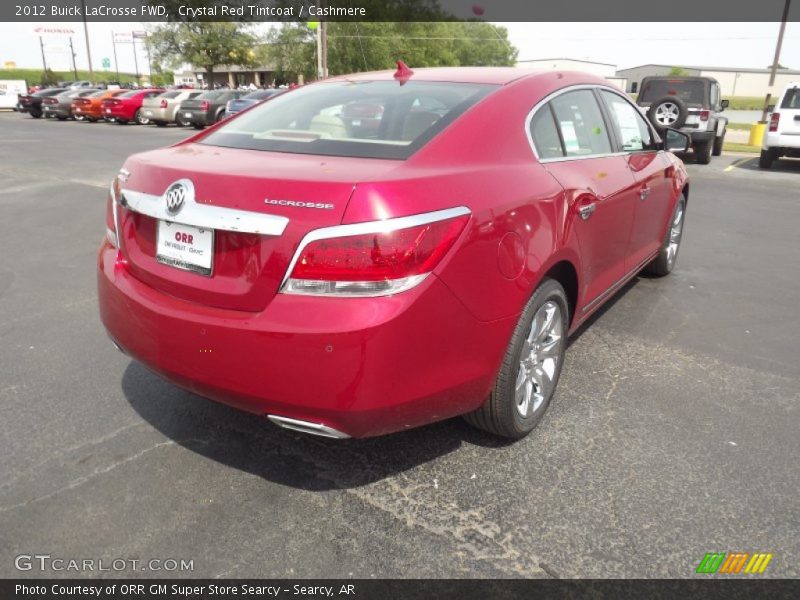 Crystal Red Tintcoat / Cashmere 2012 Buick LaCrosse FWD