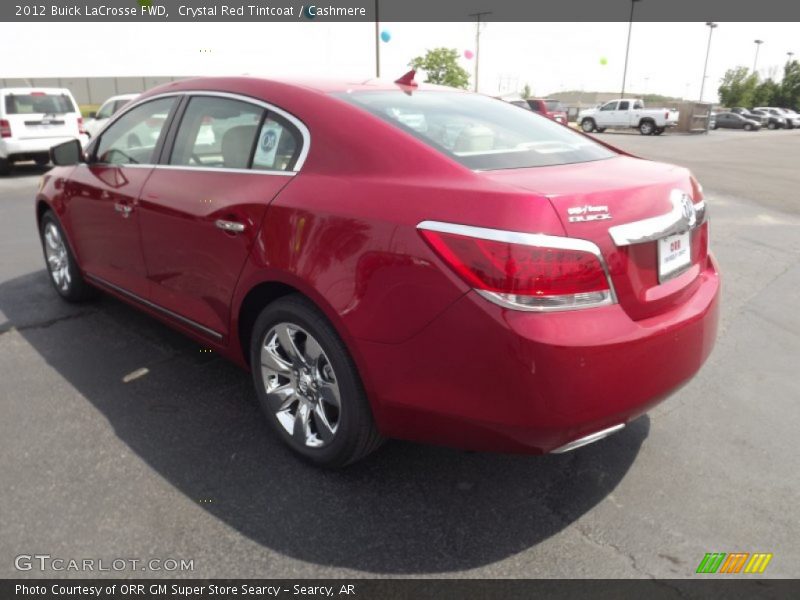 Crystal Red Tintcoat / Cashmere 2012 Buick LaCrosse FWD