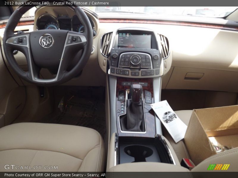 Crystal Red Tintcoat / Cashmere 2012 Buick LaCrosse FWD