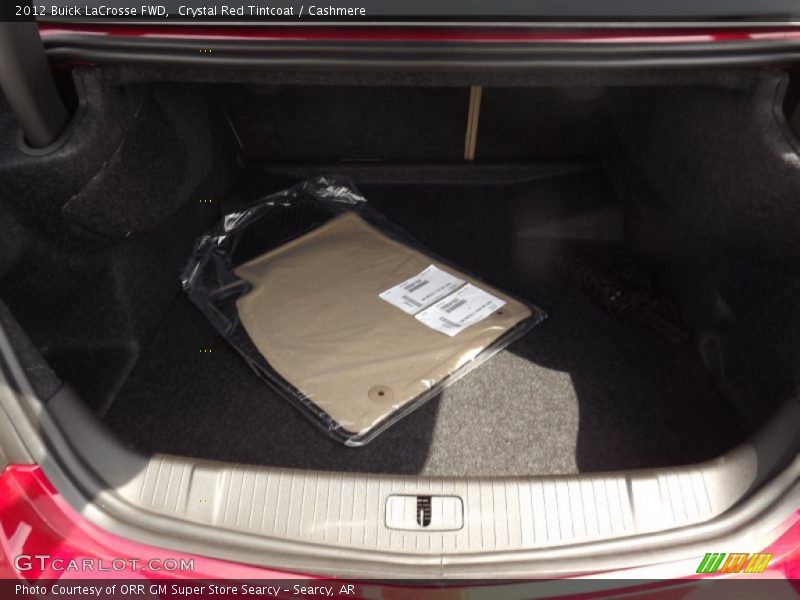Crystal Red Tintcoat / Cashmere 2012 Buick LaCrosse FWD