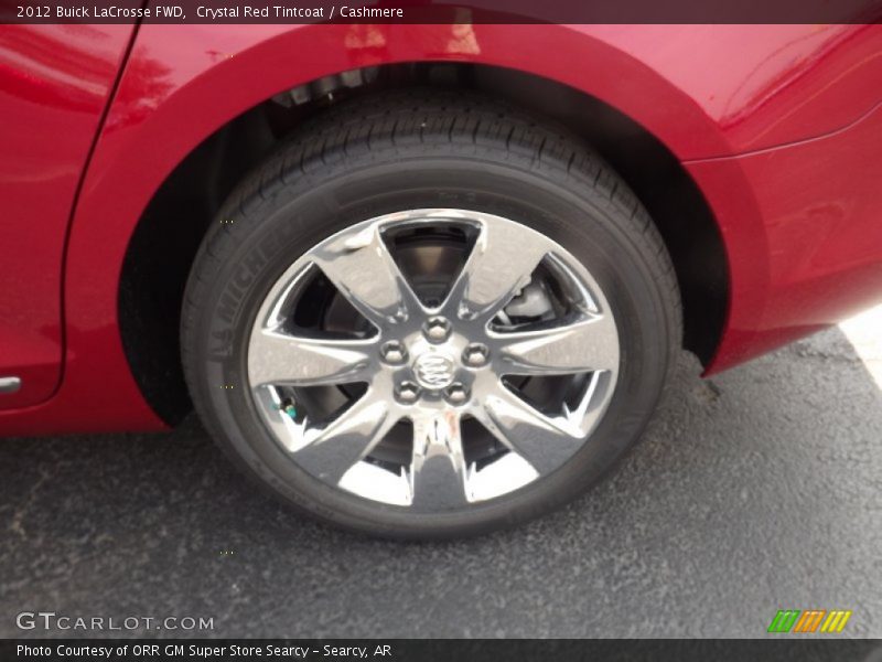 Crystal Red Tintcoat / Cashmere 2012 Buick LaCrosse FWD
