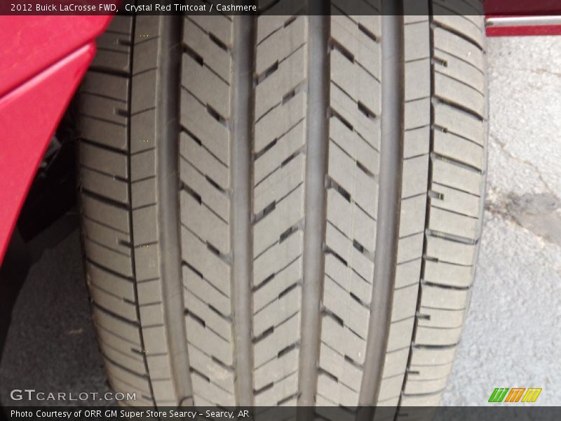 Crystal Red Tintcoat / Cashmere 2012 Buick LaCrosse FWD