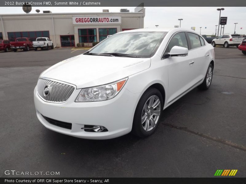 Summit White / Cashmere 2012 Buick LaCrosse FWD