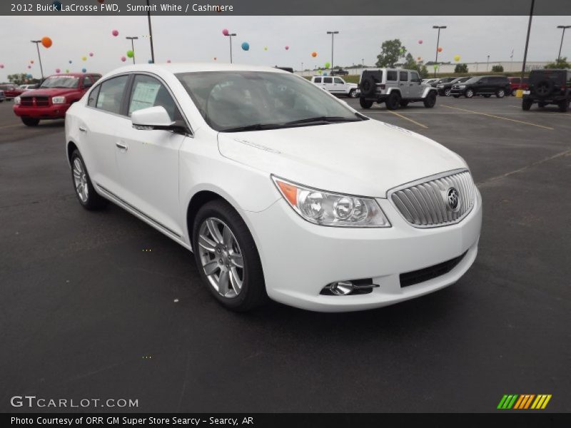 Summit White / Cashmere 2012 Buick LaCrosse FWD