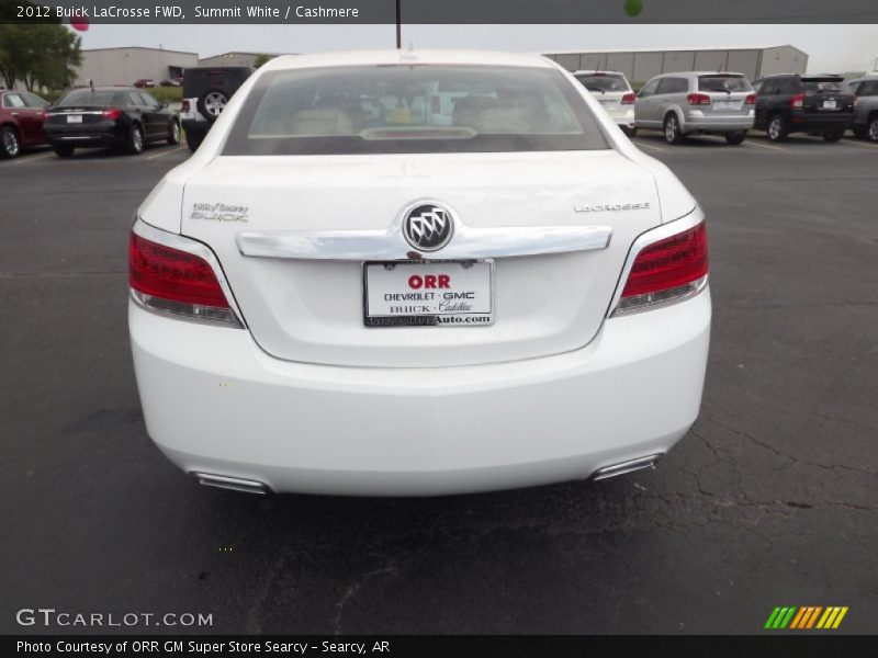 Summit White / Cashmere 2012 Buick LaCrosse FWD