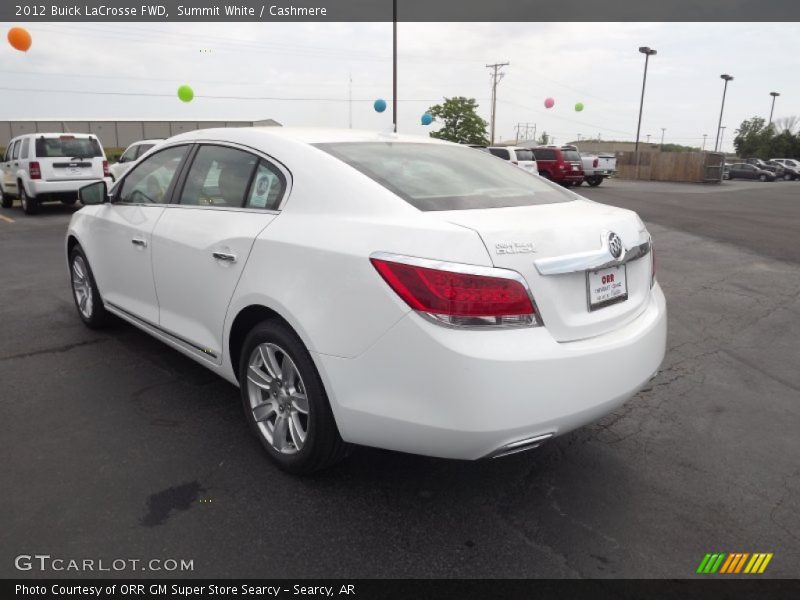 Summit White / Cashmere 2012 Buick LaCrosse FWD