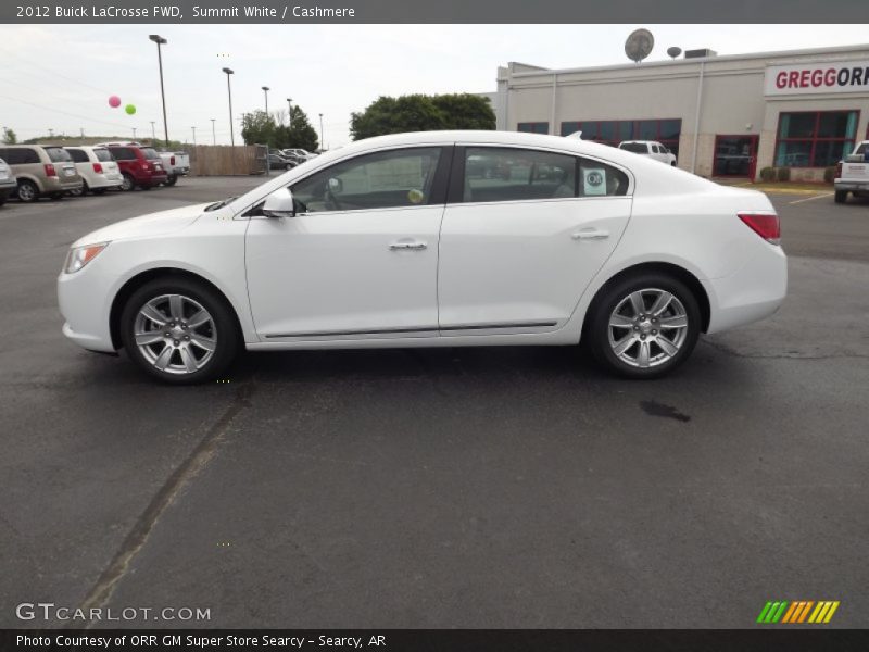 Summit White / Cashmere 2012 Buick LaCrosse FWD