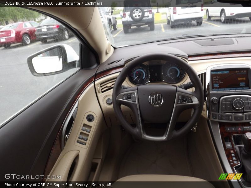 Summit White / Cashmere 2012 Buick LaCrosse FWD