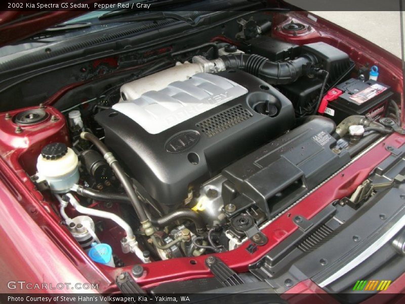  2002 Spectra GS Sedan Engine - 1.8 Liter DOHC 16-Valve 4 Cylinder