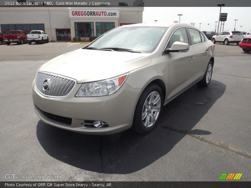 Gold Mist Metallic / Cashmere 2012 Buick LaCrosse FWD