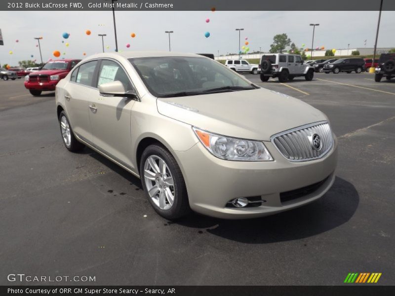 Gold Mist Metallic / Cashmere 2012 Buick LaCrosse FWD