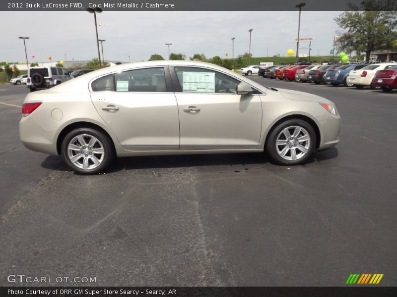 Gold Mist Metallic / Cashmere 2012 Buick LaCrosse FWD