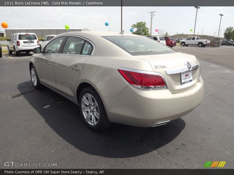 Gold Mist Metallic / Cashmere 2012 Buick LaCrosse FWD