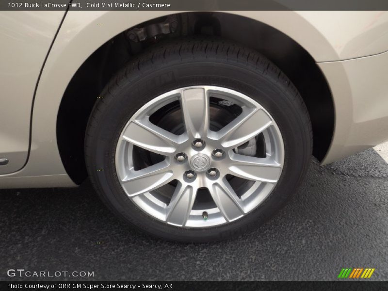 Gold Mist Metallic / Cashmere 2012 Buick LaCrosse FWD