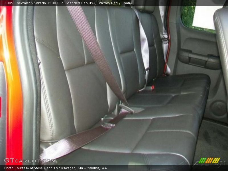 Victory Red / Ebony 2009 Chevrolet Silverado 1500 LTZ Extended Cab 4x4