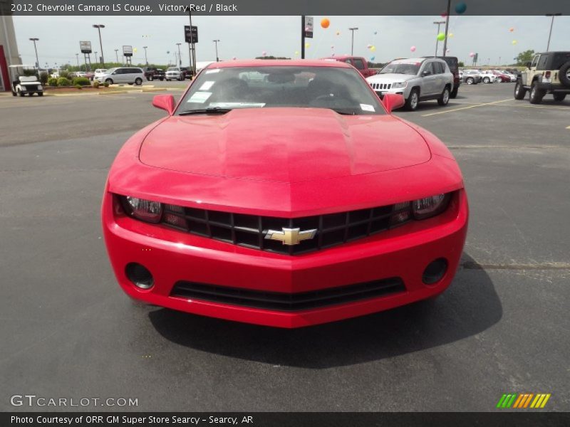 Victory Red / Black 2012 Chevrolet Camaro LS Coupe