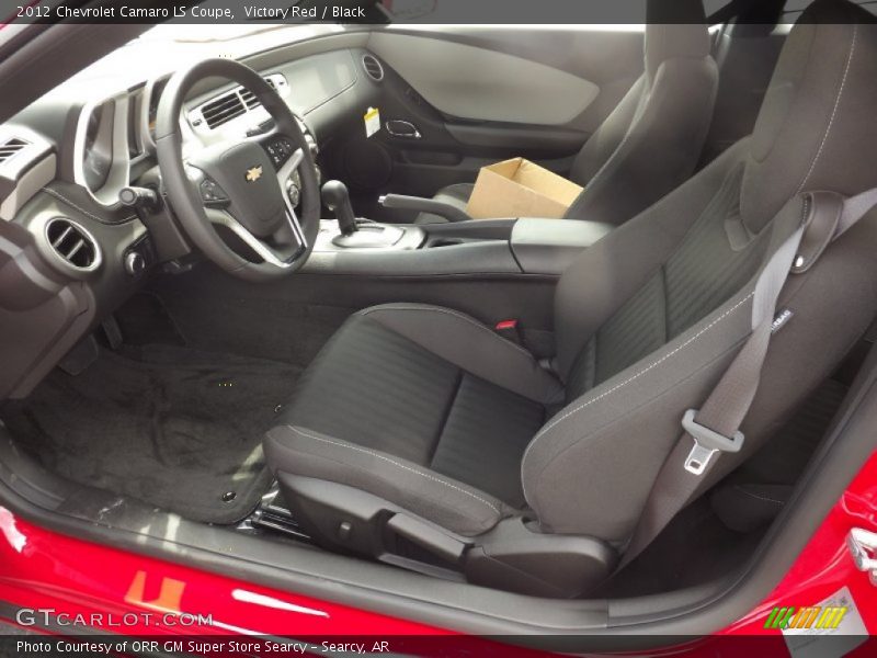 Victory Red / Black 2012 Chevrolet Camaro LS Coupe