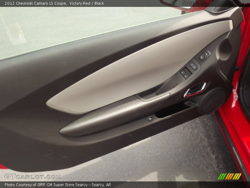 Victory Red / Black 2012 Chevrolet Camaro LS Coupe