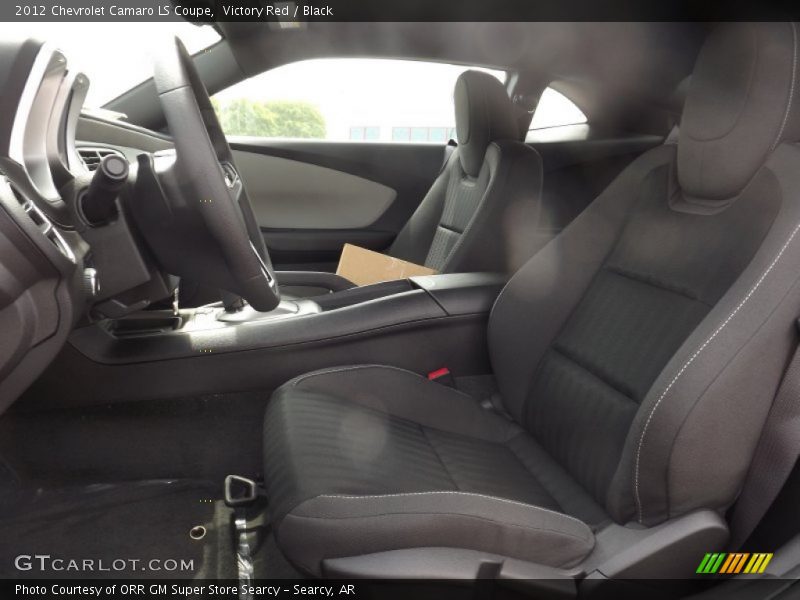 Victory Red / Black 2012 Chevrolet Camaro LS Coupe