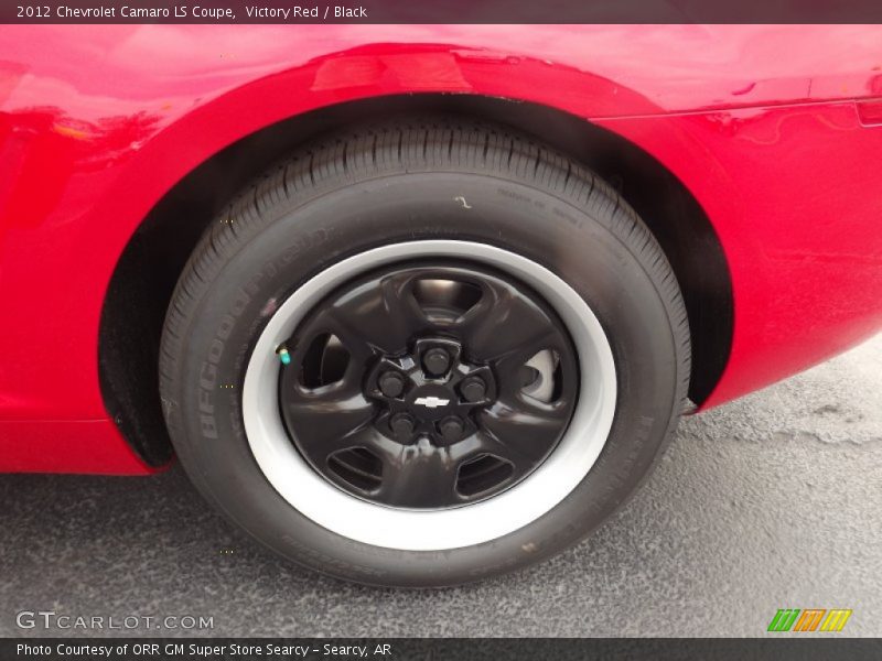 Victory Red / Black 2012 Chevrolet Camaro LS Coupe