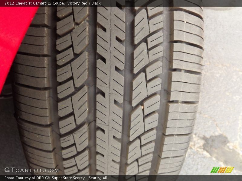 Victory Red / Black 2012 Chevrolet Camaro LS Coupe